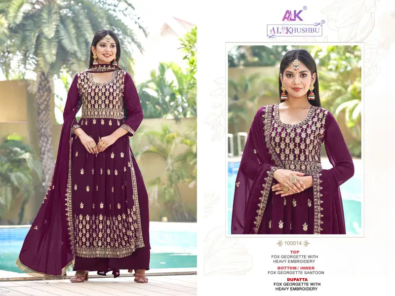 Sanchal Vol 2 By Alk Khushbu Pakistani Suits Catalog